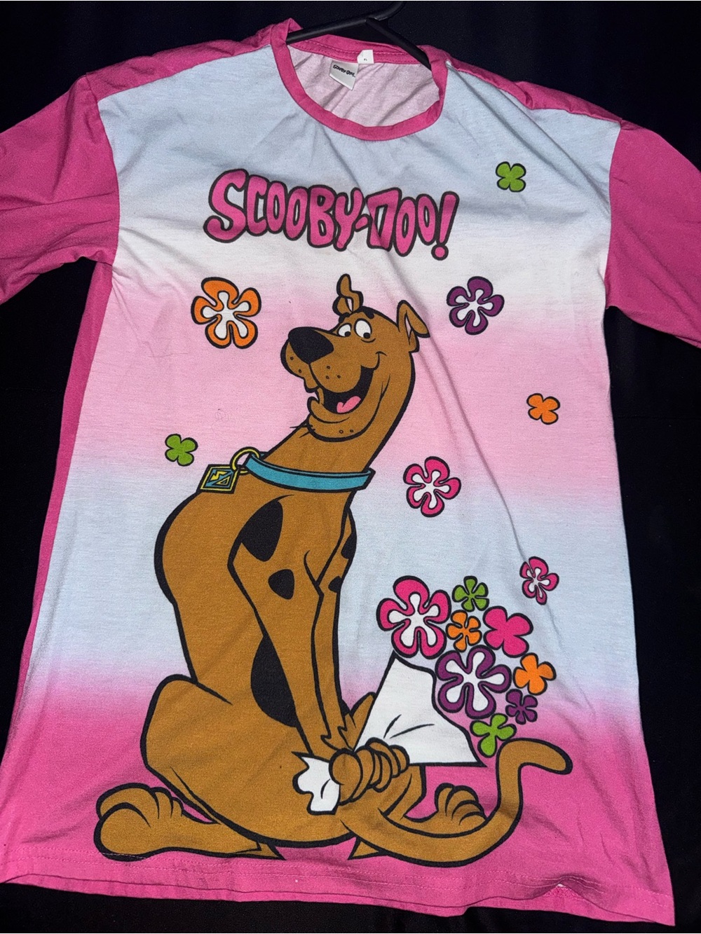Scooby-Doo Pink Gradient Girls' night gown